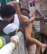 Rescue Operation For  Suicidal Woman