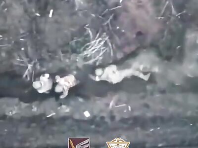 Ukrainian Perun Group stopped another Russian assault group.