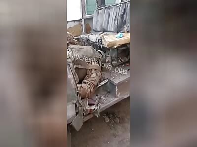 RU POV: Dead Russians in bukhanka.