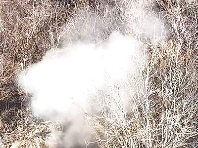 Clearing the land of Russians.