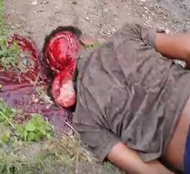 Biker With Open Skull Is In Mood For Dancing