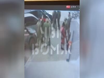 Woman detonates explosive near army members in Ukraine