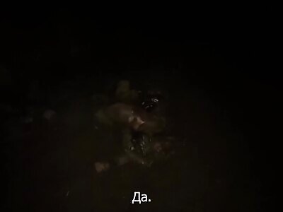 Aftermath Of Night Assault in Kursk Region by Russian Forces