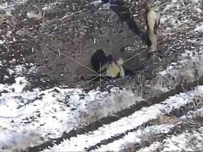 Annihilation of Russian infantry in Kursk.