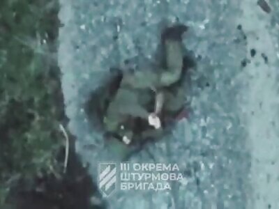 Bombing Russians with drones.