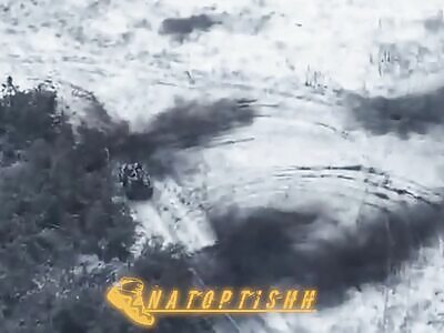 Accurate ATGM strike on meat armor