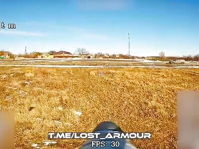  FPV drone was welcomed by AFU who even opened the door for it