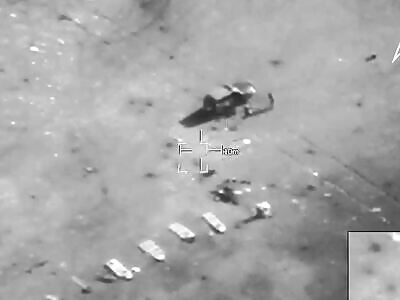 Cluster munitions wipe out Russian training ground.