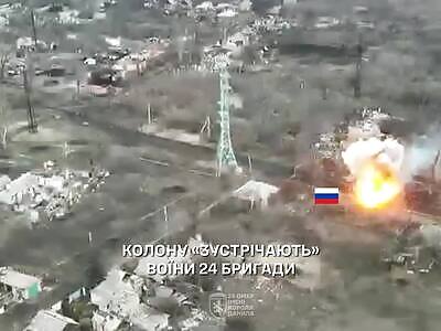 Failed Russian attack in Chasiv Yar.