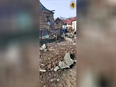 scenes from liberated village the Kursk region