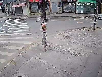 Man brutally run over by a drunk