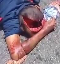 Biker With Open And  Empty Skull