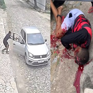 Hitman Flags Down Both Victims like a Taxi and Executes Them.