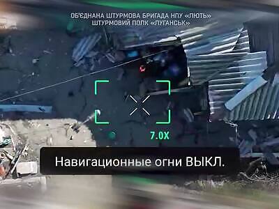 Hunting for the Russians in Toretsk.