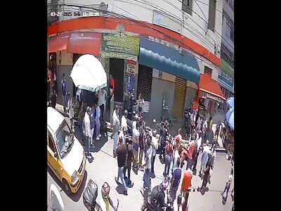 Two Women Start Stabbing Each Other (CCTV+ Aftermath Footage)