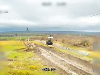 destroying M113 near Chasov Yar