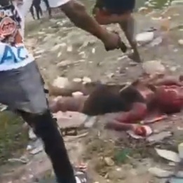 Woman Beaten, Stoned And Executed By Haitian Crowd