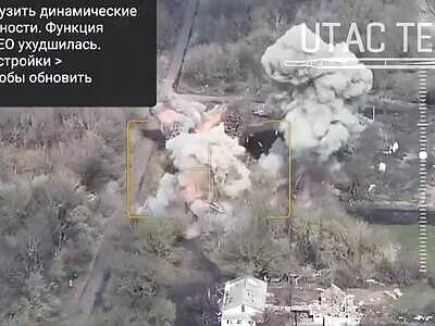 Four GBU-39 aerial bombs buried the Russians in Kursk.