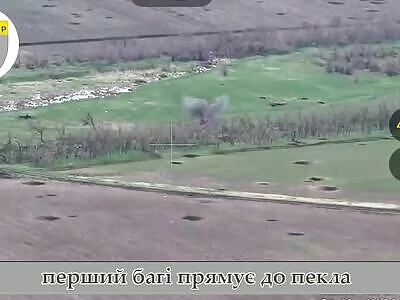 Failed Russian attack in Bohdanivka.