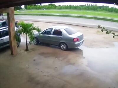 Two cyclist hit by car.