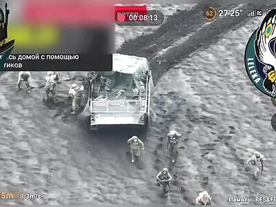 An extremely failed Russian assault.