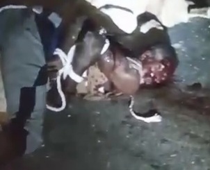 Gang member tied up and stoned to death by rivals 