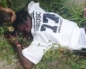 Viking member executed by a shot to the head 