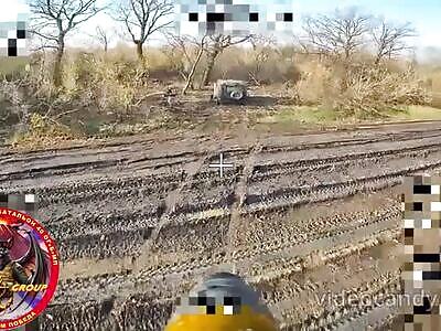 Russian drone strikes Kino