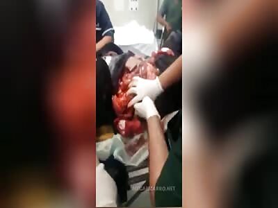 To the right operating room.