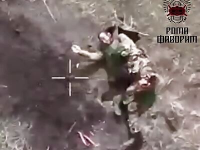 FPVs bite into Russian soldiers.