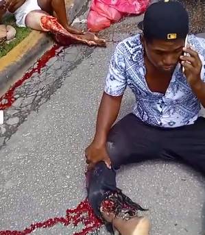 Aftermath Of Bike Accident