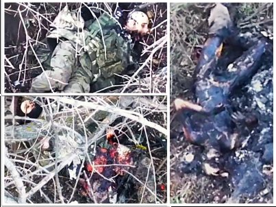 Gory, Chopped Up Russians after Another Failed Assault