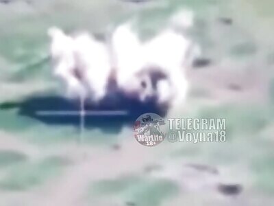 Russian motorcyclist goes into orbit.