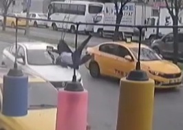 No Luck Crossing the Street.