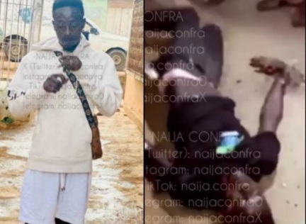 Viking member butchered by the BLACK AXE GANG 