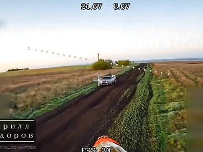 Road inspection discovered a car without license plates