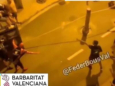 Burnt cow takes revenge