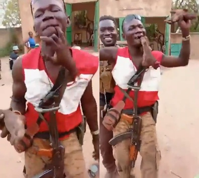 Boko Haram Linked Militants Dance With Human Body Parts 