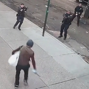 NYPD Officers Fire Multiple Rounds At Man With Knife