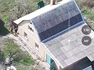 An unsuccessful attempt by Ukrainian servicemen to storm a House