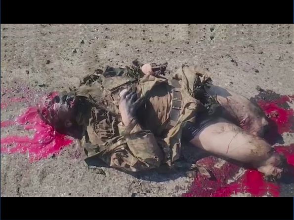 Demolished Russian Leatherface Hanging On...Kinda