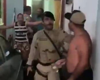 Brazilians are not afraid of military police or their guns.