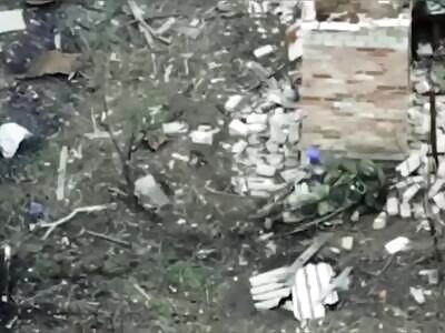 Invador from russia grabs a drone