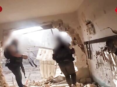 What seems to be an IDF vehicle being knocked out by a Tandem RPG roun