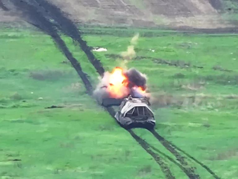 Drones Slaughter Russian Public Transports on Assault