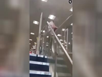 A fight between two people