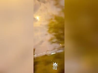 Iran attacks the Haifa oil refinery and power plant