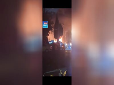 The latest Iranian missile barrage