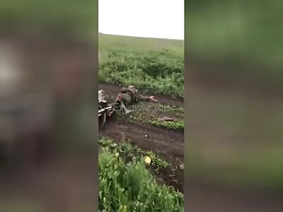 Russian soldier films his comrade who didn't make it to Kyiv