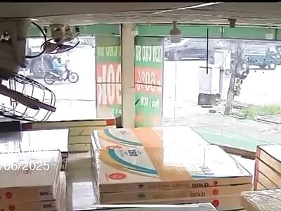 Truck Accident In Thu Dau Mot Binh Duong Vietnam